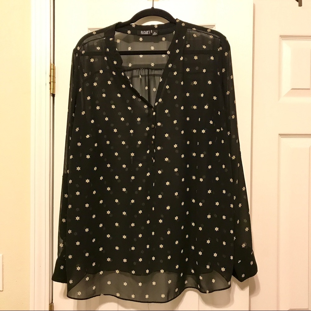 ANA Sheer Blouse